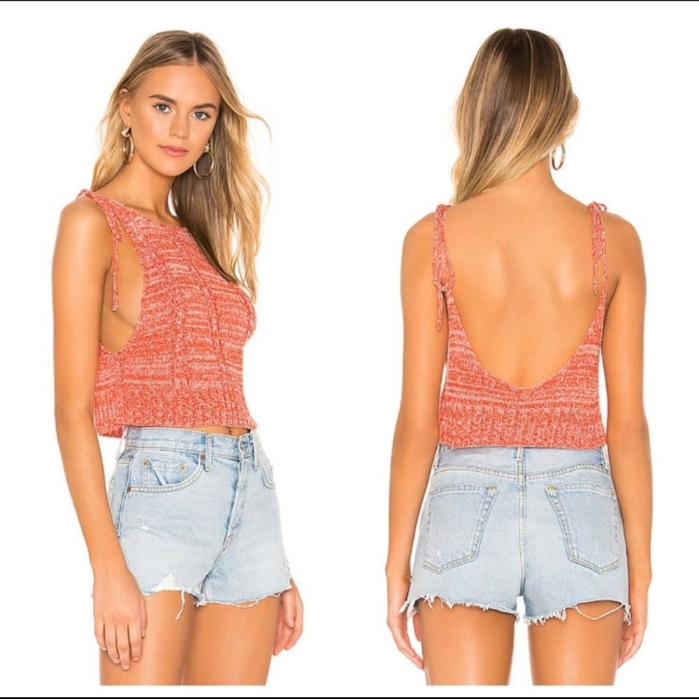 SOLD! SALE! ☀️ Free People || Bombshell Crop Top - Picture 2 of 5